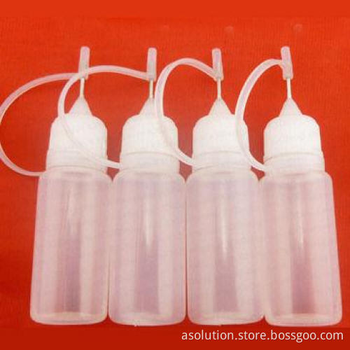 Empty needle bottle for electronic cigarette refill